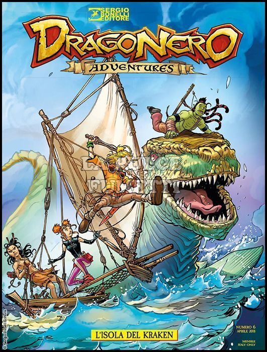 DRAGONERO ADVENTURES #     6: L'ISOLA DEL KRAKEN